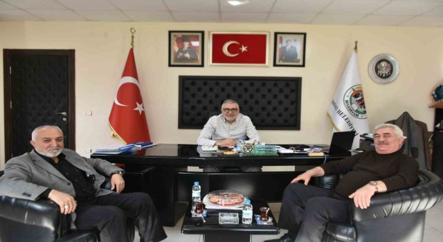 Kepez ve Yılmazdan Başkan Bozkurta ziyaret