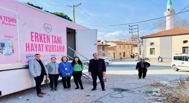 KETEM mobil sağlık tırı Edremitte