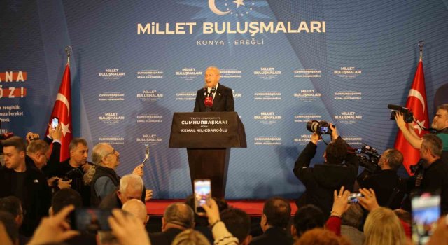 Kılıçdaroğlu, Ereğli’deki konuşmasında Konya’yı ülke yaptı, sosyal medyada gündem oldu