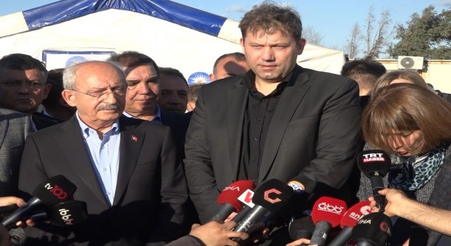 Kılıçdaroğlu, Nurdağında Alman heyetle görüştü