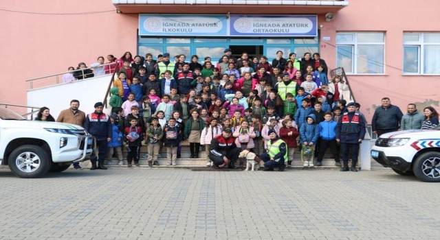 Kırklarelinde 278 öğrenciye trafik eğitimi verildi