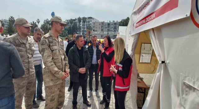 Kırşehirden deprem bölgelerine afet yardımları sürüyor