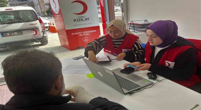 Kızılaydan afetzedelere 70 milyon değerinde alışveriş kartı