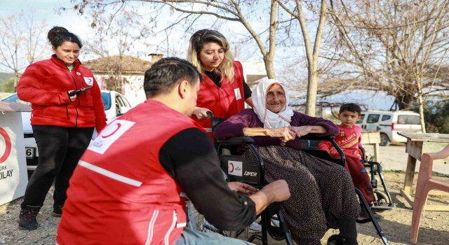 Kızılaydan afetzedelere yönelik psikososyal destek
