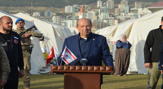 KKTC Cumhurbaşkanı Tatar Kahramanmaraşta