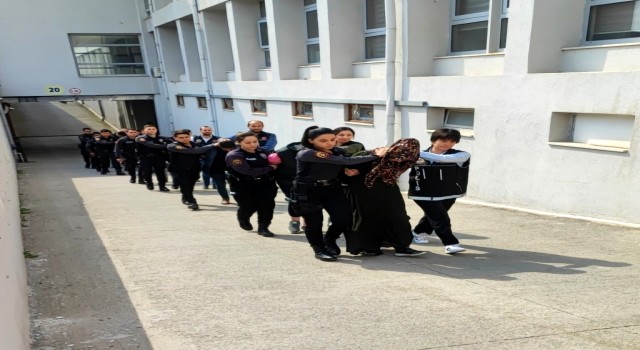 Kökünü Kurutma Operasyonunda 9 torbacı adliyeye sevk edildi