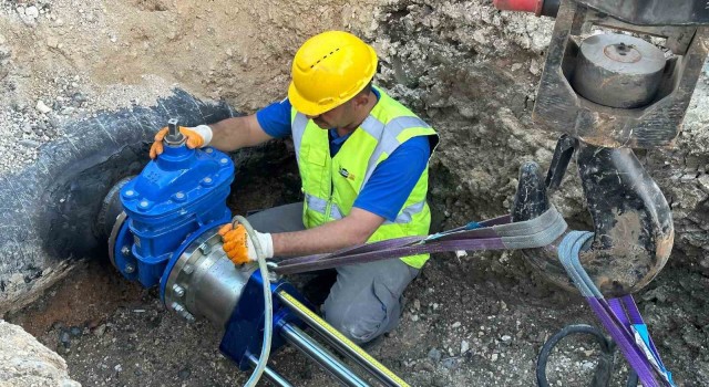 Konya Büyükşehir Hatayda su bağlantı çalışmalarını HOT-TAP ile kesintisiz gerçekleştiriyor