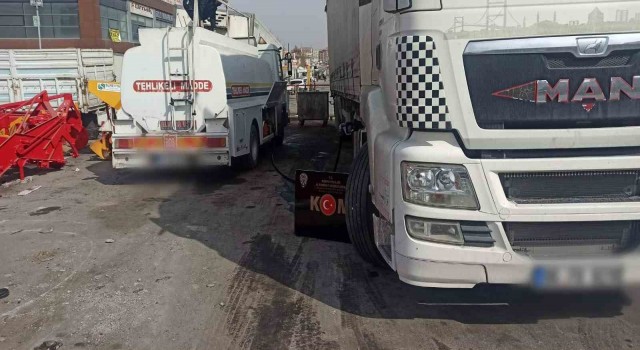 Konyada 6 bin 220 litre kaçak akaryakıt ele geçirildi