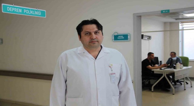 Konyada depremzedelere özel deprem polikliniği hizmeti