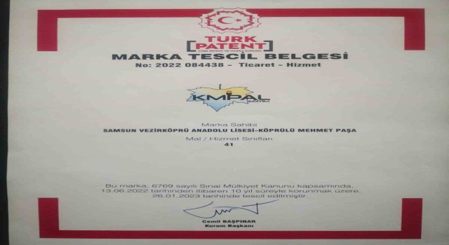 Köprülü Mehmet Paşa Anadolu Lisesi markalaştı