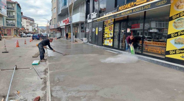 Körfezde üstyapı çalışmaları sürüyor