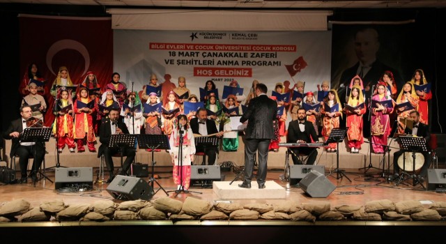 Küçükçekmecede Çanakkale şehitleri anıldı