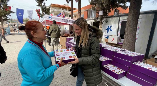 Küçükçekmeceden Hataya dayanışma köprüsü