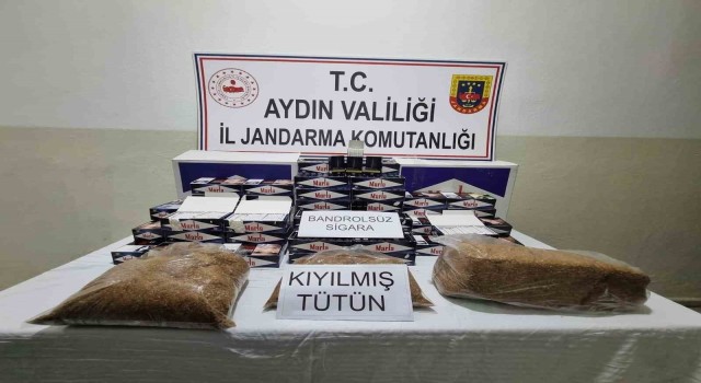 Kuşadasında 14 bin 270 paket kaçak sigara ele geçirildi