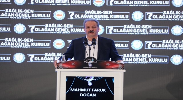 Mahmut Faruk Doğan Sağlık-Senin genel başkanı oldu