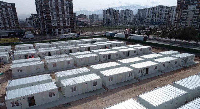 Malatyada konteyner kentin ilk etabı tamamlandı