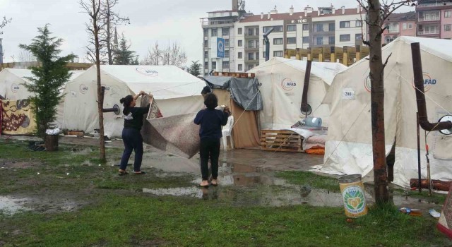 Malatyada sağanak yağış etkili oldu