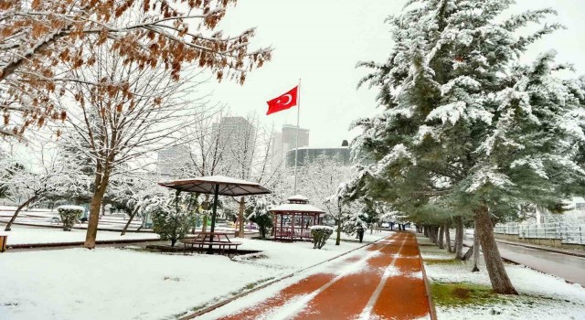 Mamaktan kış manzaraları