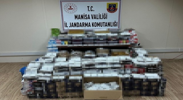 Manisa Jandarması kaçakçılığa geçit vermiyor