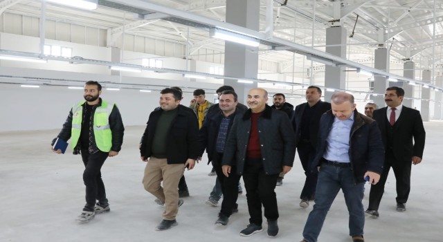 Mardinde devlet eliyle yükselen tekstil atölyeleri bitme aşamasında