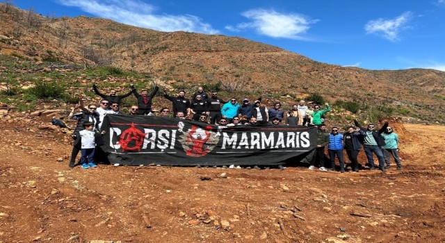 Marmariste fidan dikim etkinlikleri devam ediyor