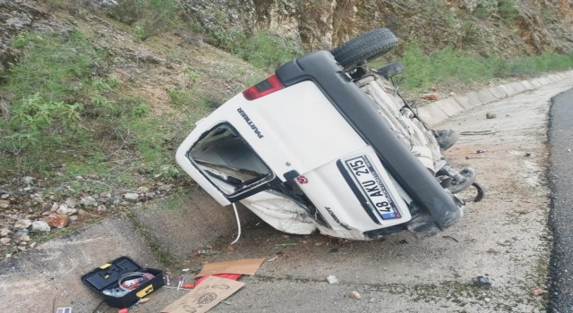 Marmariste trafik kazası: 1 yaralı