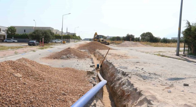 MASKİden Karaali bölgesine 12 kilometrelik yeni içme suyu hattı yatırımı