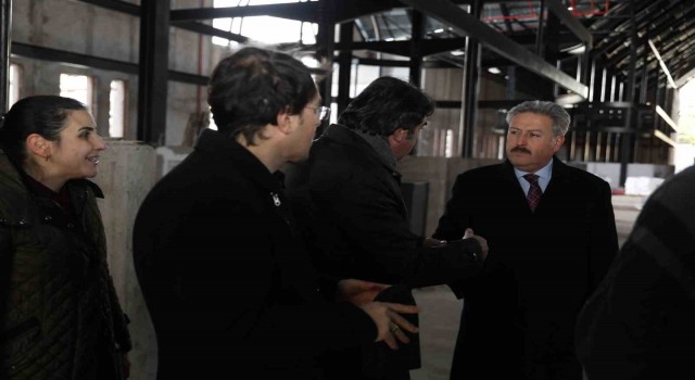 Melikgaziye değer katacak Çarşı Melikgazi hızla tamamlanıyor