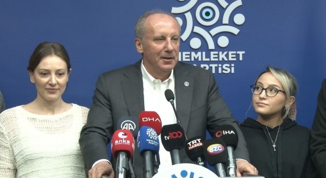 Muharrem İnce: "Bizim kimseden bakanlık beklentimiz yok"