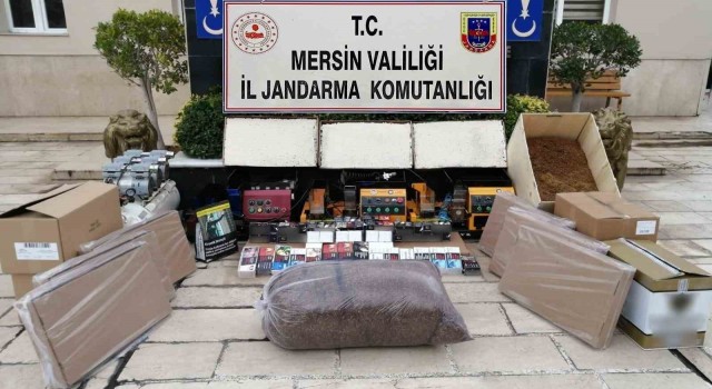 Mersinde kaçakçılıkla mücadele