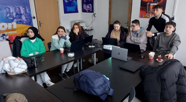 Meslek lisesi öğrencileri Avrupa’da staj faaliyetlerine katıldı