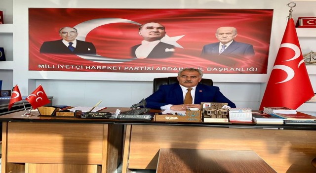 MHP Ardahan İl Başkanı Mert: Hizmet için yola çıktık