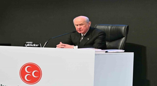 MHP lideri Devlet Bahçeli'den AYM'ye HDP tepkisi