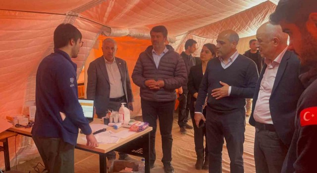 Milletvekili Tutdere: “Adıyamandaki çadırlarda hijyen sorunu baş gösteriyor”