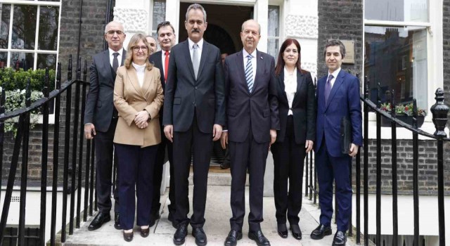 Milli Eğitim Bakanı Özerden KKTC Cumhurbaşkanı Tatara geçmiş olsun ziyareti