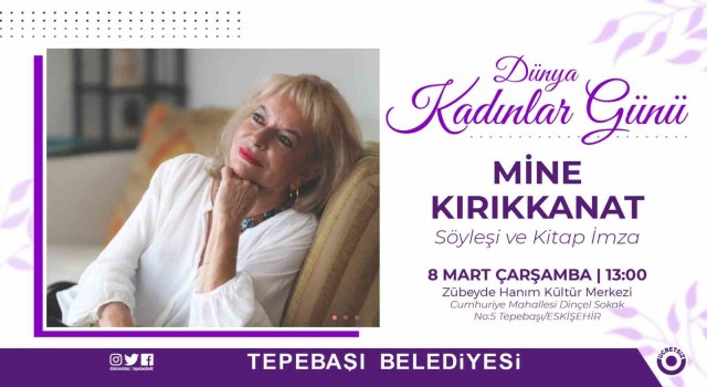 Mine Kırıkkanat okurları ile buluşacak