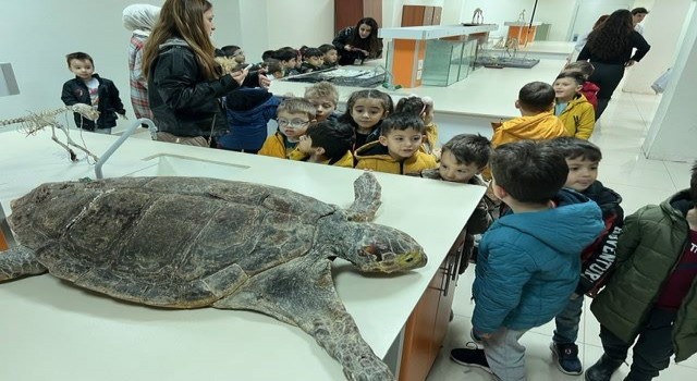 Minik öğrenciler Veteriner Fakültesine ziyaret
