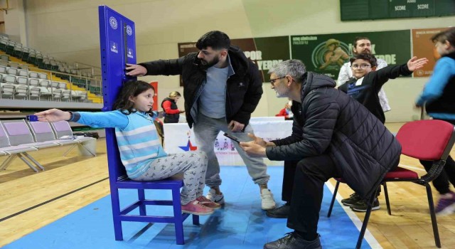 Muğlada geleceğin yetenekli sporcuları seçiliyor