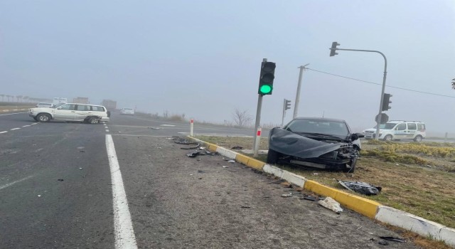Muratlı Çevre Yolunda trafik kazası: 2 yaralı