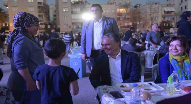 Muratpaşada ilk iftar Kırcamide