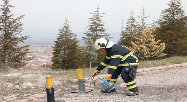 Nevşehirde Ramazan için top atışı yapıldı