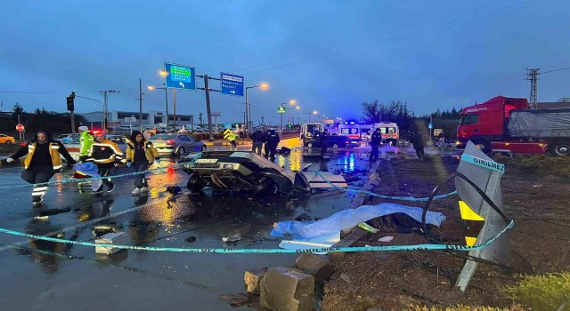 Nevşehirdeki feci kazanın kamera görüntüleri ortaya çıktı