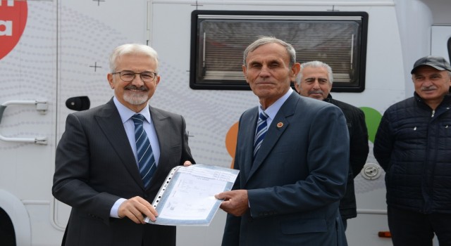 Nilüfer Yaylacıkta tapu heyecanı