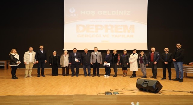 ODÜde “Deprem Gerçeği ve Yapılar” konulu panel