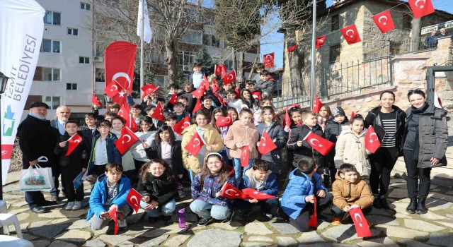 Öğrenciler Atatürk ve Milli Mücadele Anı Evinde bir araya geldi