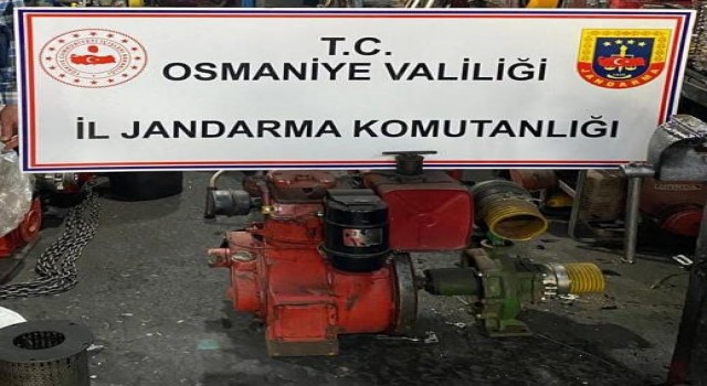 Osmaniyede hırsızlık şüphelisi yakalandı