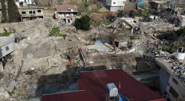 (Özel) Asrın felaketi Hatayda bir köyü yerle bir etti