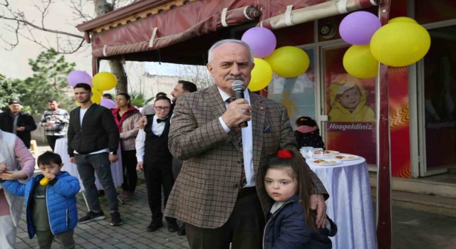Özel çocuklar için kuruldu, açılışı da özel günde yapıldı