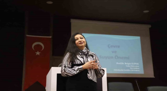 Prof. Dr. Elipek: Evlere giren temiz suyun yüzde 70i banyoda, tuvalette, temizliklerde kullanılıyor