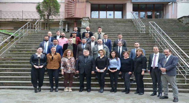 Rektör Özölçerden birimlere ziyaret